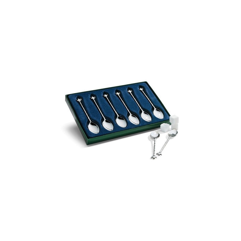 Silver-Plated Tea Spoons - Set of 6