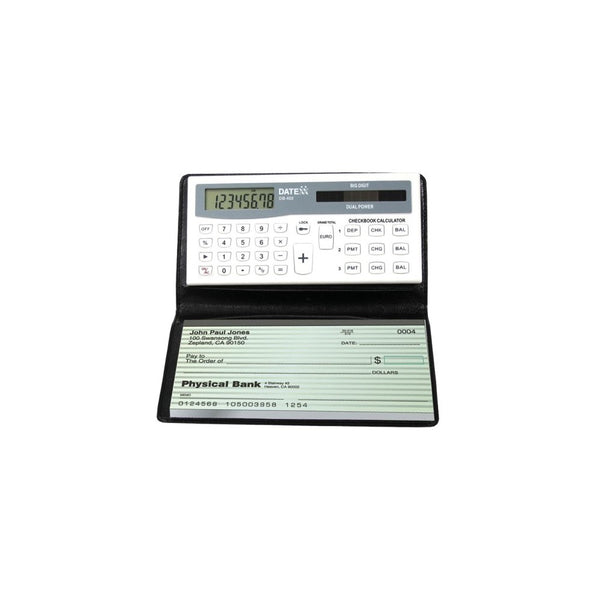 Datexx DB-403 3-Memory Checkbook Calculator