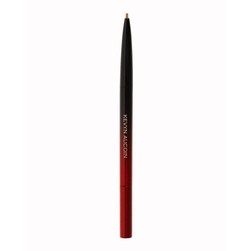 Kevyn Aucoin, The Precision Brow Pencil, Ultra-Slim Brunette Brow Pencil and Brush for Eyebrow Shaping, 0.03 Oz