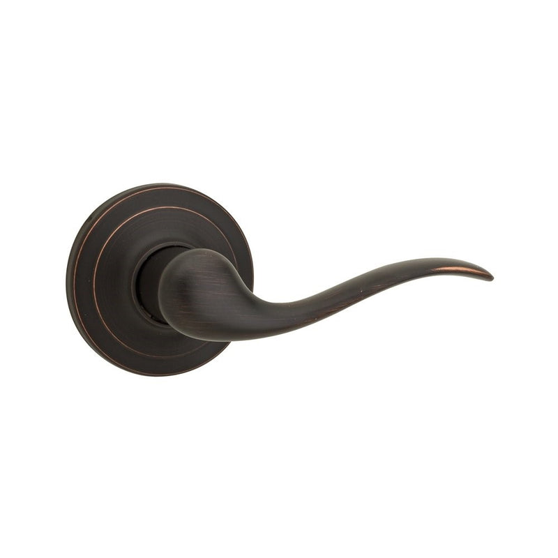 Kwikset Tustin Hall/Closet Lever in Venetian Bronze
