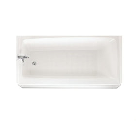 Swanstone BT-3060L-010 Veritek 60-Inch Tub With Apron and Left Hand Drain, White Finish