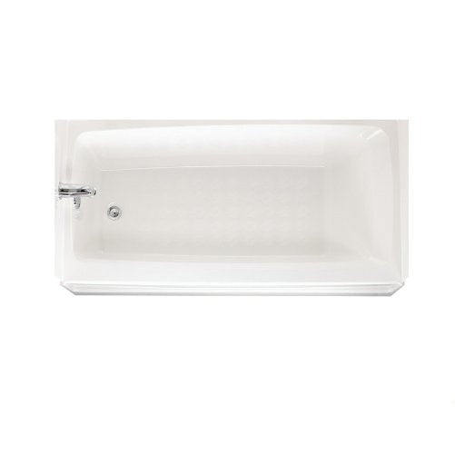 Swanstone BT-3060L-010 Veritek 60-Inch Tub With Apron and Left Hand Drain, White Finish