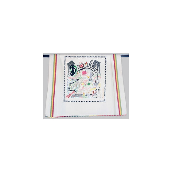 Catstudio Brooklyn Dish Towel - Original Geography Collection Décor 108D(CS)