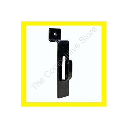 Deluxe Notch Hook for Slatwall - Black -Box of 96