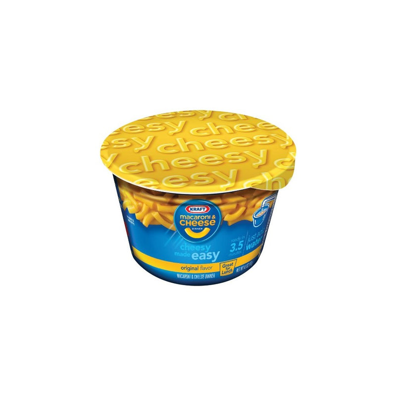 Kraft Easy Mac Original, 4.1-Ounce Cups (Pack of 8)