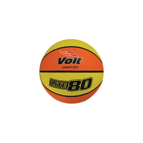 Voit Lite 80 Junior Basketball, Yellow/Orange, 27.5"