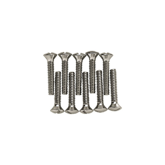 Brainerd 64685 Wall Plate/Switch Plate/Cover Screw Pack, Satin Nickel