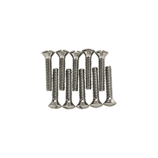 Brainerd 64685 Wall Plate/Switch Plate/Cover Screw Pack, Satin Nickel