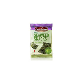 Annie Chun's Roasted Seaweed Snacks, Wasabi, 0.35-ounce (Pack of 12)