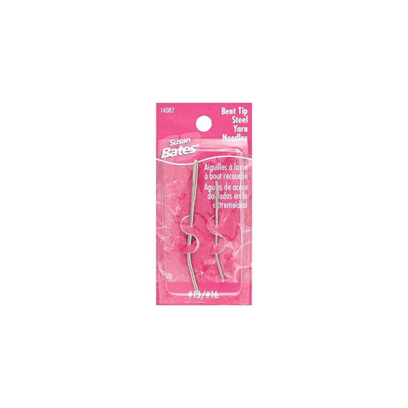 Susan Bates Needles Bent Tip Steel #13 & #16