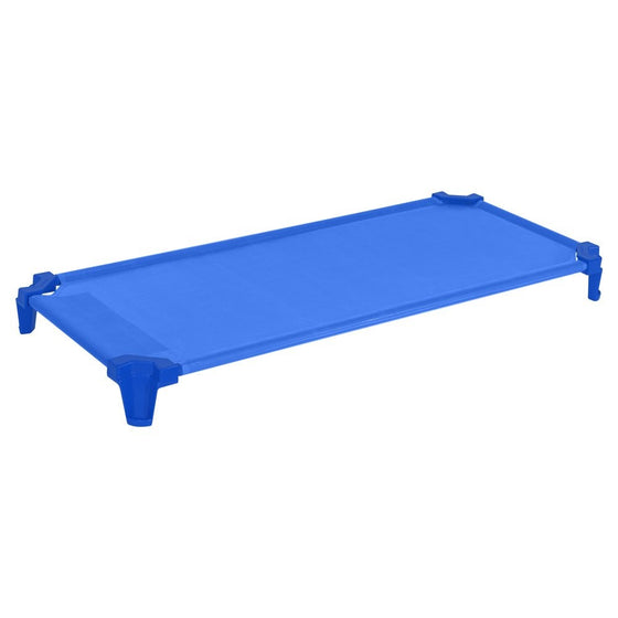 Wood Designs WD87801 Space-Saving Factory-Assembled Cot, 5 x 53 x 23" (H x W x D), Blue, Pack of 1