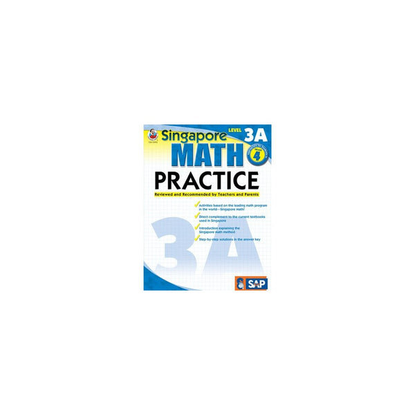 Math Practice Level 3a Grade 4 Book