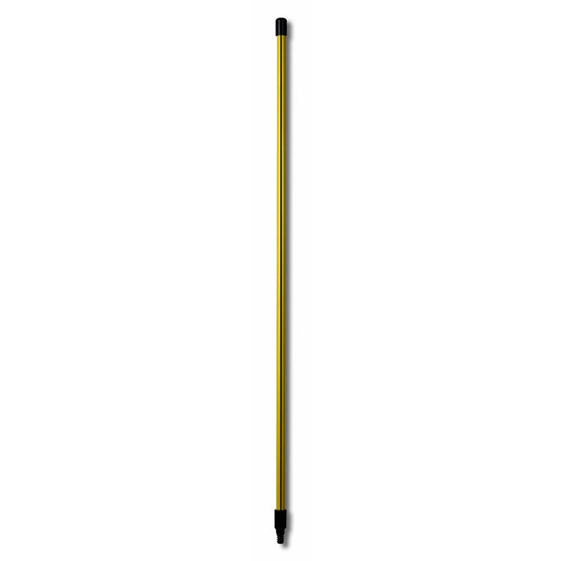 Nupla 68556 Fiberglass Classic Screw-In Adaptor Broom/Mop Handle, 72" Length, Yellow