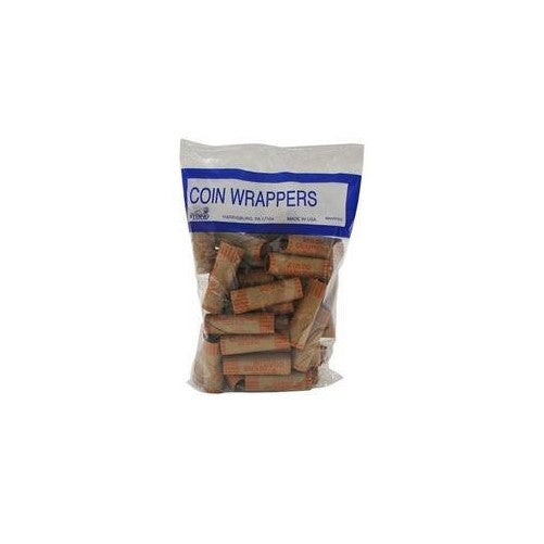 Crimped Quarter Coin Wrappers -36 Count