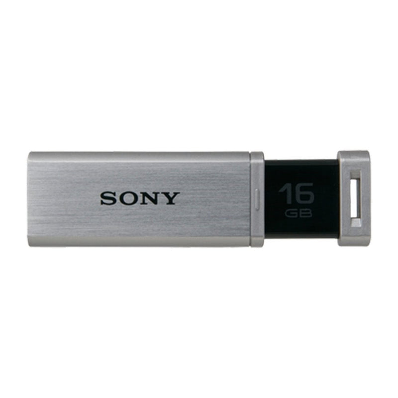 Sony 16GB Micro Vault Q-Series Flash Drive, Silver, 3.0 USB (USM16GQ/S)