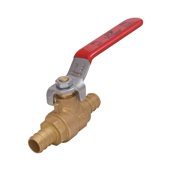 SharkBite 22462LF 3/4-Inch PEX/Barb Brass Ball Valve