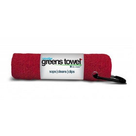Microfiber Golf Greens Towel (Red)