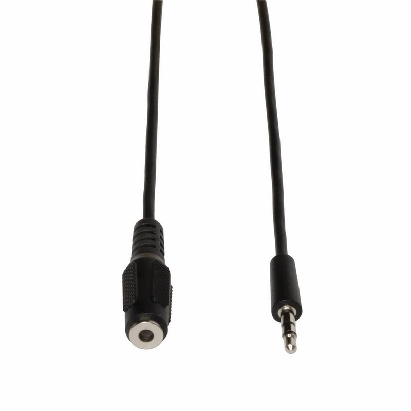 Tripp Lite 3.5mm Mini Stereo Audio Extension Cable for Speakers and Headphones (M/F), 6-ft.(P311-006)