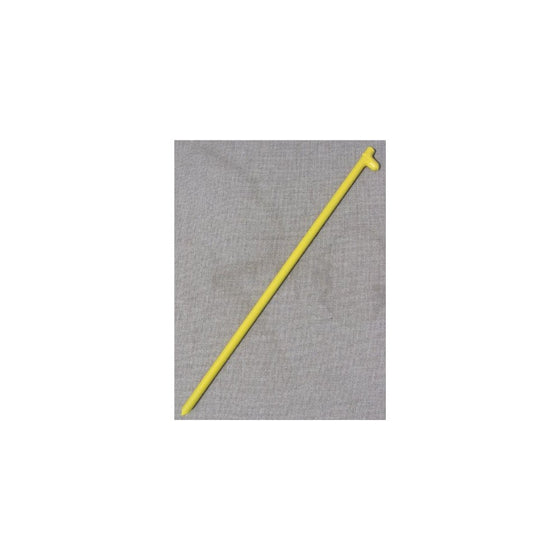 Forged Head Stake, 24"L, Yellow