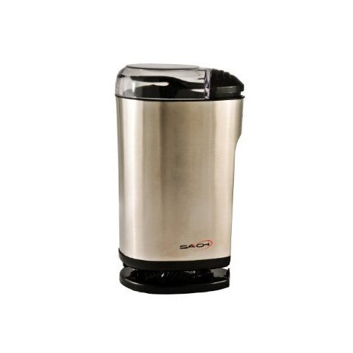 Saachi Coffee Grinder Stainless Steel, Also Grinds Spice and Nuts, Model SA-1445 For 220V COUNTRIES ONLY