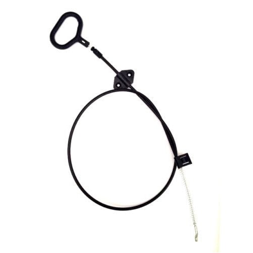 Universal Recliner Cable D-ring Release Handle -Exposed Length 3.25" with Spring- Total Overall Length 41"