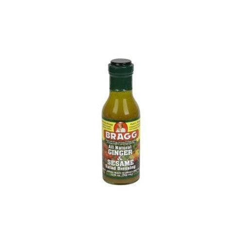 Bragg Ginger and Sesame Salad Dressing, 12 Fluid Ounce - 6 per case.