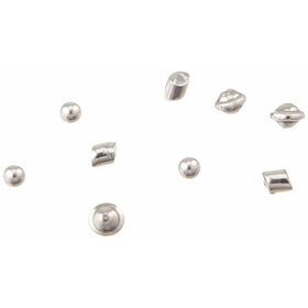 2 Lb 1/8" Stainless Steel Tumbling Media Shot Jewelers Mix 3 Shapes Tumbler Finishing