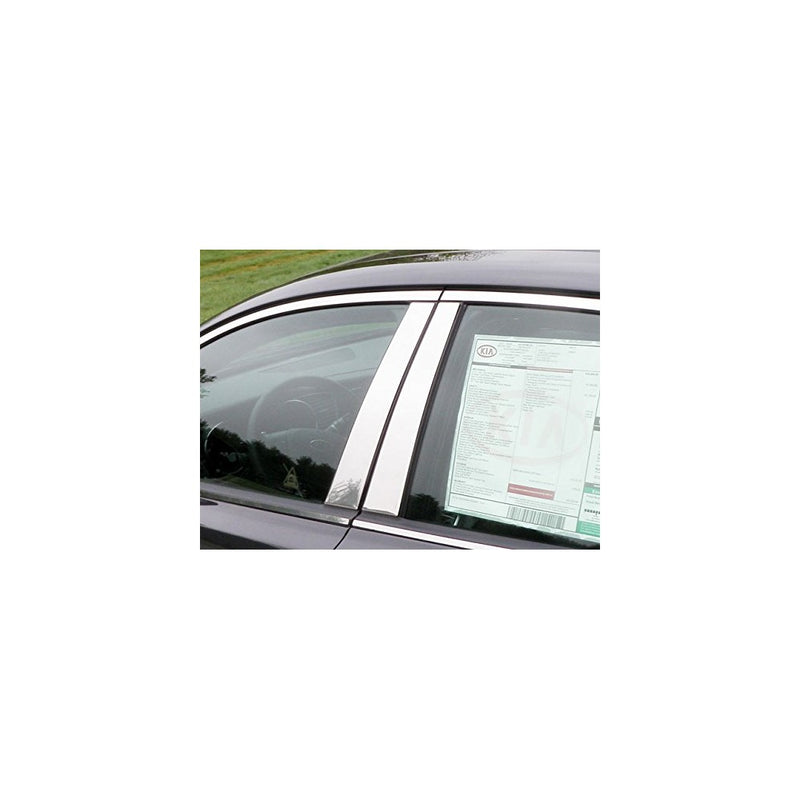 QAA FITS OPTIMA 2011-2015 KIA (4 Pc: Stainless Steel Pillar Post Trim Kit, 4-door) PP11805