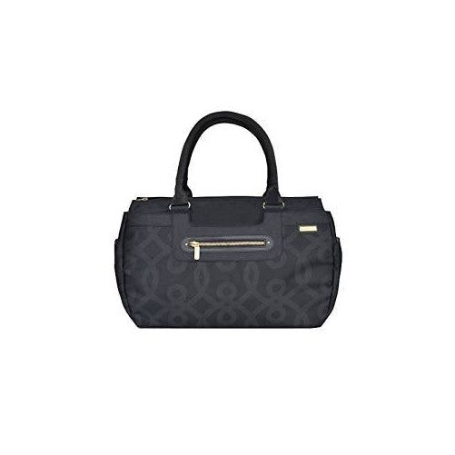 JJ Cole Parker Diaper Bag, Black and Gold