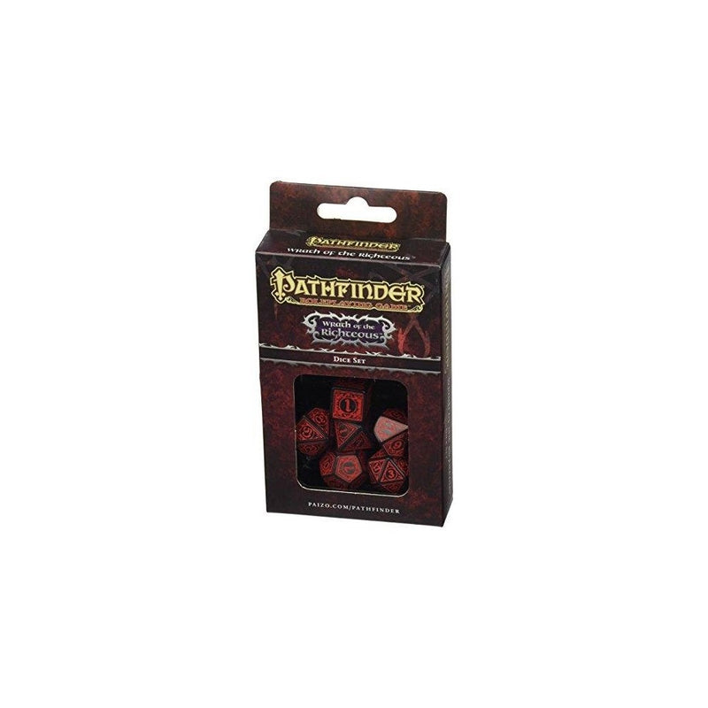 Pathfinder Polyhedral Dice: Wrath of the Righteous (Set of 7 Dice)