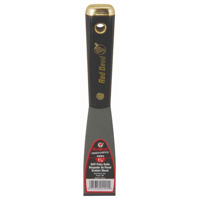 Red Devil 4201 1.25-Inch Stiff Putty Knife
