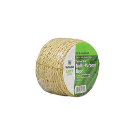 Wellington Cordage 11345 1/4-Inch X 100-Feet Natural Fiber Twisted Sisal Strand Rope / Twine