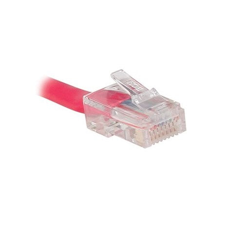 C2G/Cables to Go 24510 Cat5E Non-Booted Unshielded (UTP) Network Crossover Patch Cable, Red (7 Feet/2.13 Meters)