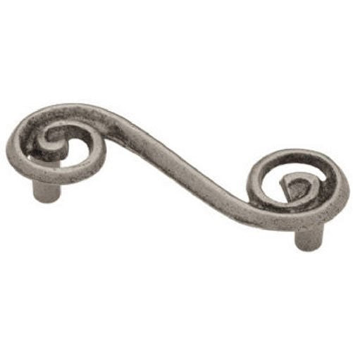 Brainerd P17066V-PEW-C7 3-Inch Swirl Cabinet Hardware Handle Pull