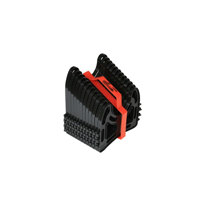 Camco 15ft Sidewinder RV Sewer Hose Support, Made From Sturdy Lightweight Plastic, Won't Creep Closed, Holds Hoses In Place - No Need For Straps (43041)