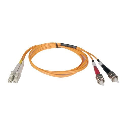 Tripp Lite Duplex Multimode 50/125 Fiber Patch Cable (LC/ST), 5M (16-ft.)(N518-05M)