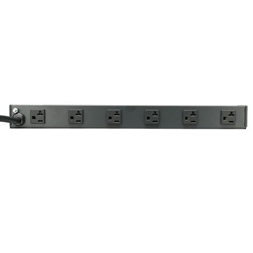 Tripp Lite 12 Outlet Rackmount Network-Grade PDU Power Strip, Front/Rear Facing, 20A, 15ft Cord w/L5-20P Plug (RS-1215-20T)