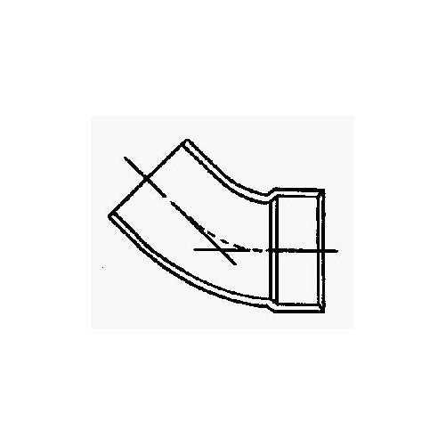 ELBOW 45 ABS DWV3"HXSPIG by CHARLOTTE MfrPartNo ABS003231000HA