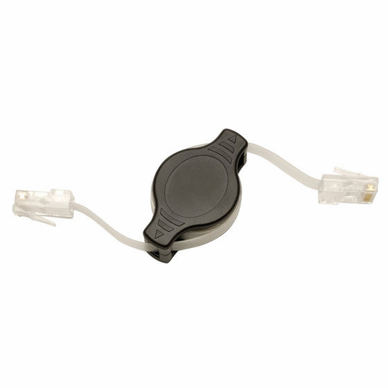 Tripp Lite Cat5e Retractable Patch Cable, 4-ft. (N009-004-R)