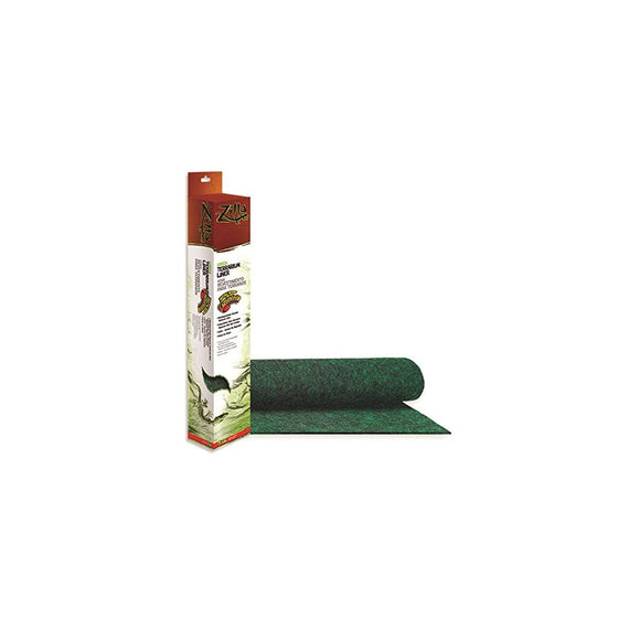 Zilla Reptile Terrarium Bedding Substrate Liner, Green, 75G