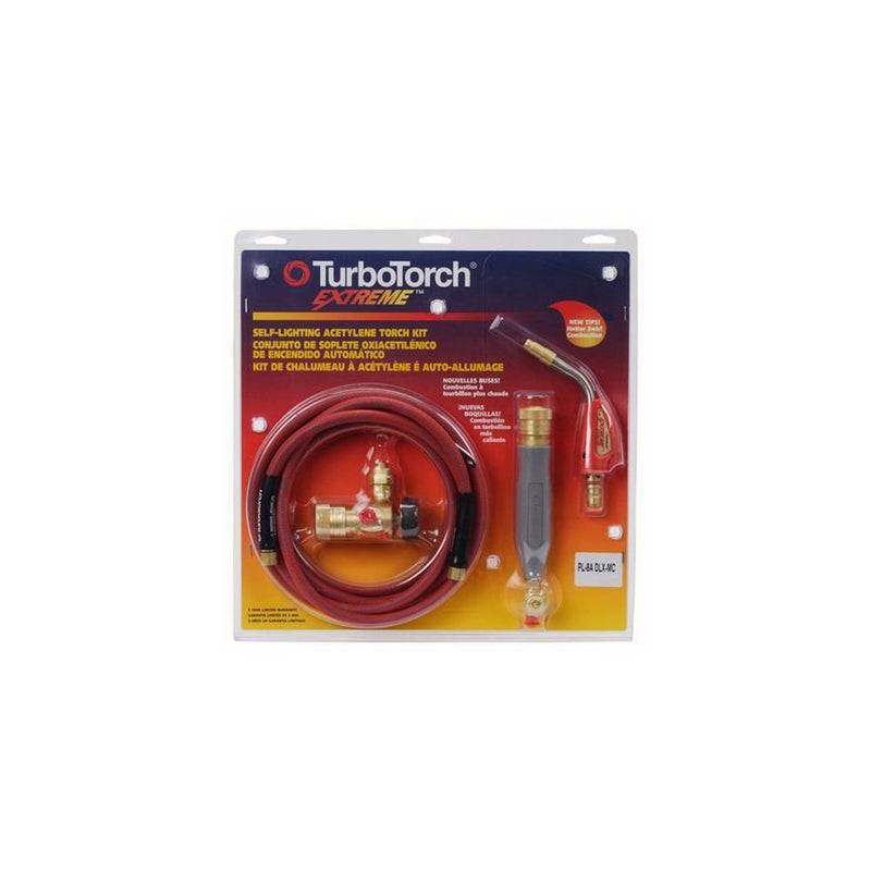 TurboTorch 0386-0834 PL-8ADLX-MC Torch Kit Swirl for MC tank, Air Acetylene