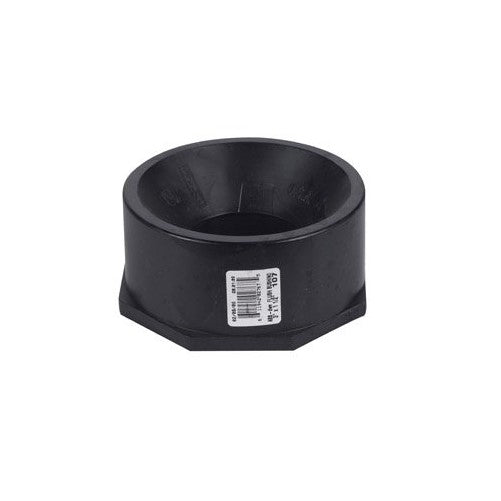 Charlotte Pipe Flush Bushing Abs/Dwv 3 " X 1-1/2 " Black