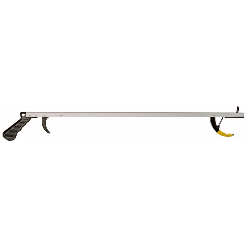 Sammons Preston Reacher, Lightweight 32" Long Handled Extension Grabber Tool, 8 oz. Handy Picker up Tool and Reaching Claw, Aluminum Trash Pickup Aid & Lightbulb Remover, Garden Nabber