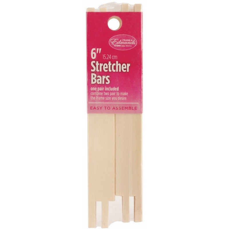 Edmunds 3006 Regular Stretcher Bars for Needle Art, 6 by 3/4-Inch
