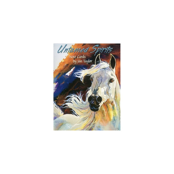 Untamed Spirits by Jan Taylor [ASN34603] Blank Horse Note Card Assortment - 12 cards featuring a full-color interior and colorful envelope