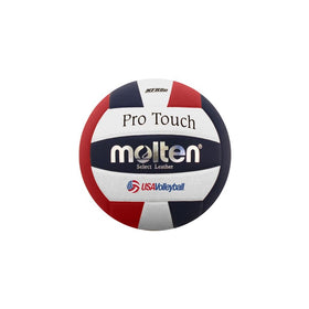 Molten Pro Touch Volleyball (Red/White/Blue, Official)