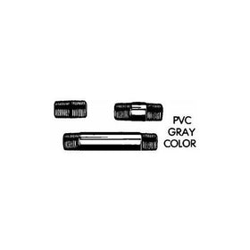 B & K Pvc Nipple 1/2 " X 6 " Gray Schedule 80