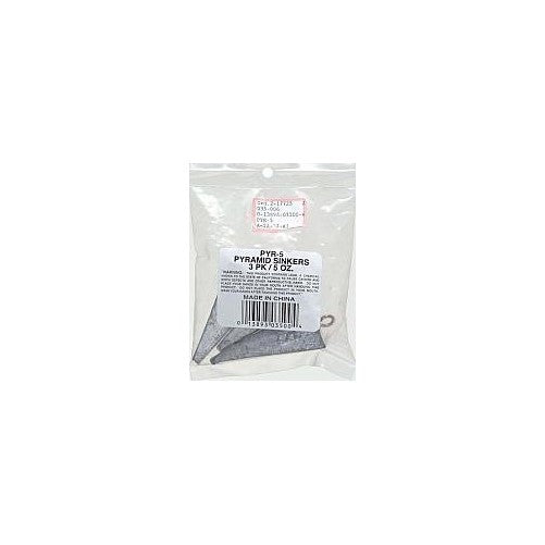South Bend Pyramid Sinker (Pack of 3), 5-Ounce