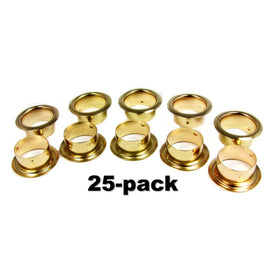 25pcs. Brass Candle Cup Grommets - 7/8" (22.2mm) hole diameter