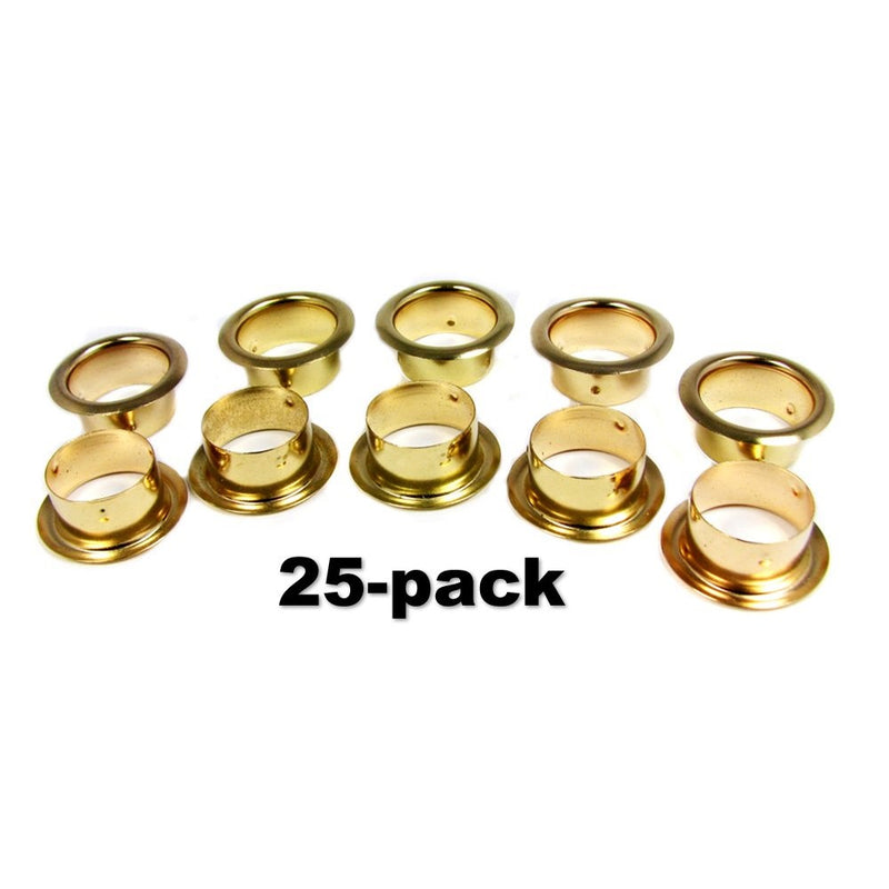 25pcs. Brass Candle Cup Grommets - 7/8" (22.2mm) hole diameter